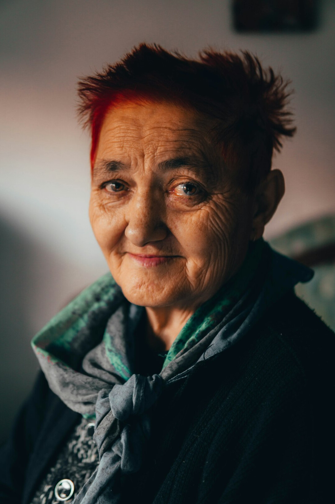 elderly person portrait